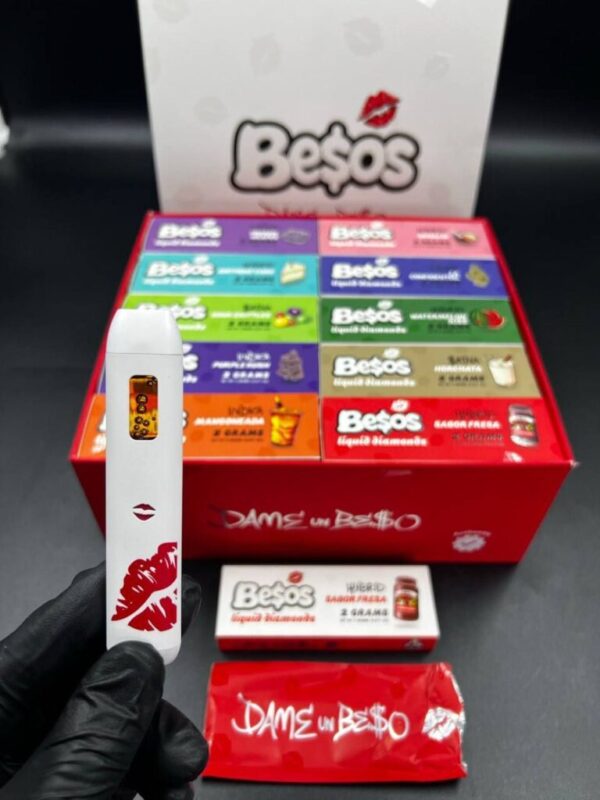 Besos Disposable 2g THC Vape Pen