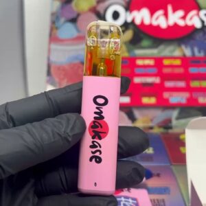 Omakase Disposable Vape device showing sleek design and mouthpiece