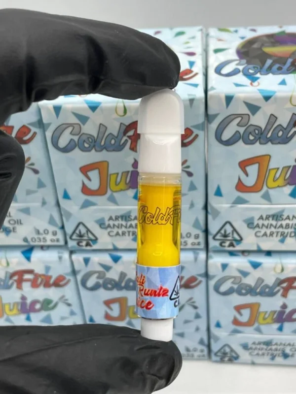 Cold Fire Carts Gelato Strain THC Vape Cartridge