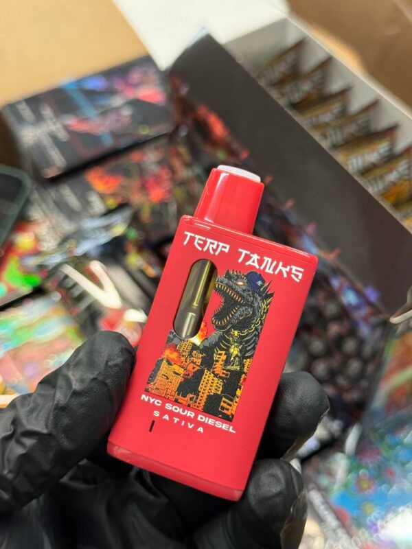 Terp Tanks 2g Disposable Vape with terpene-rich oil and rechargeable USB-C port