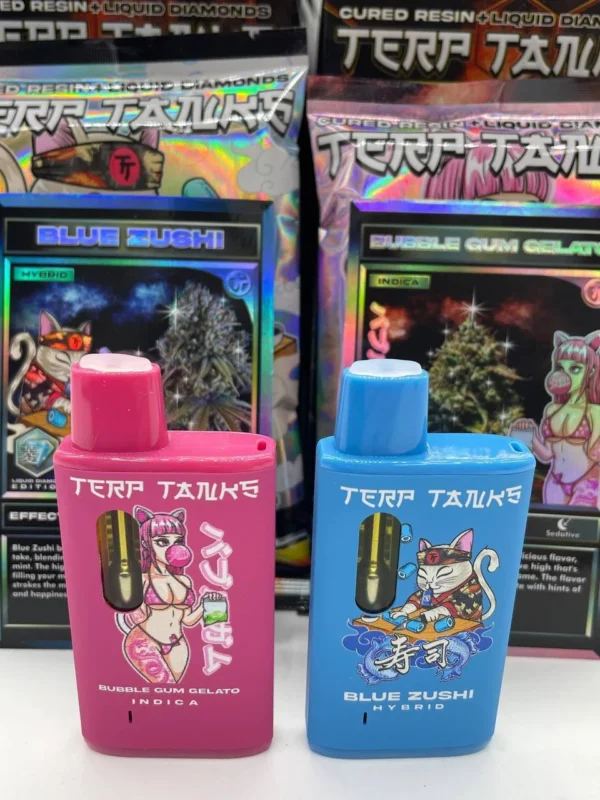 Terp Tanks 2g Disposable Vape Pen with smooth draw and premium oil