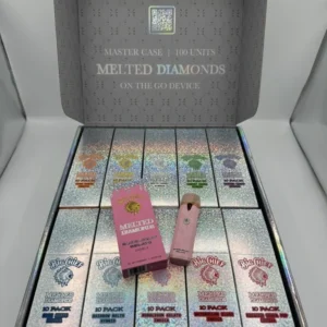 Big Chief 2G Disposable cannabis vape pen showing sleek design and 2g melted diamonds oil