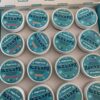 Frosted Ice Caps marijuana buds in airtight resealable jar