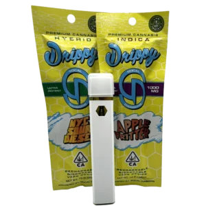 Drippy Disposable THC vape pen with premium cannabis oil