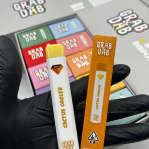 Grab N Dab Disposable cannabis vape pen with sleek design