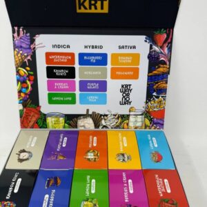 KRT Cart 2G Disposable Vape with premium cannabis oil and sleek design