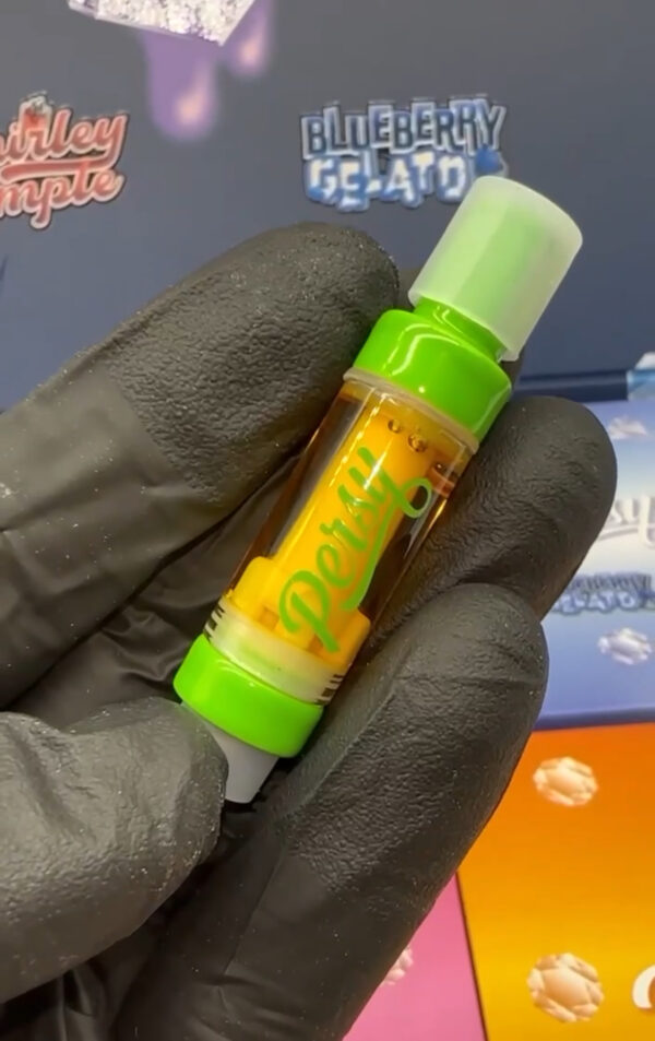 Persy 2g live resin vape cartridge with bold terpene flavor and potent THC oil