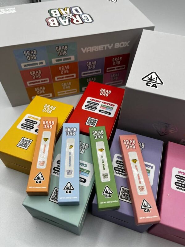 Portable Grab N Dab Disposable vape for on-the-go use
