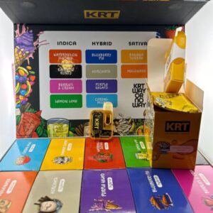 KRT Cart 2G Disposable Vape with premium cannabis oil and sleek design