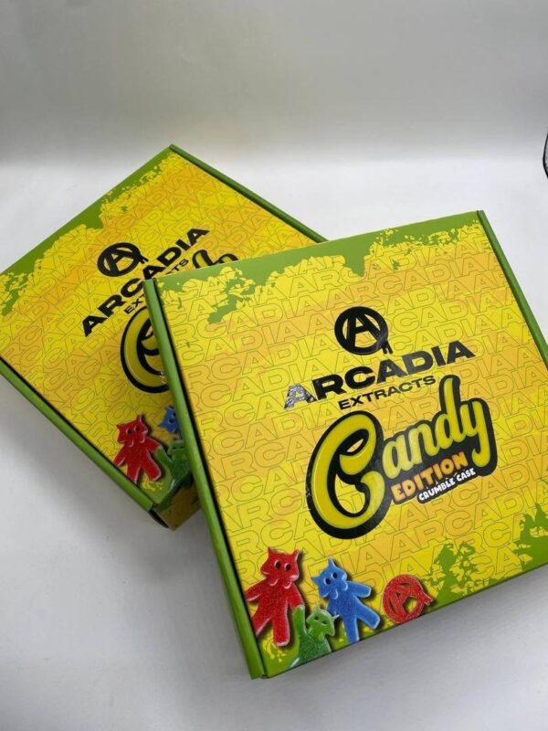 Arcadia Extracts full-spectrum cannabis concentrate packaging