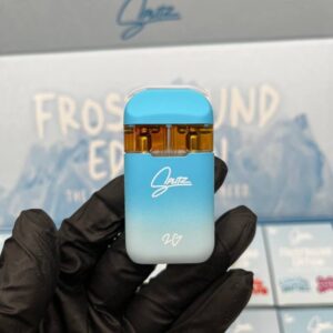 Splitz Carts Frostbond Edition disposable vape pen with sleek black design