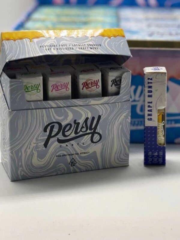 Persy Live Resin THC Vape Cartridge – High Potency 510 Thread Cart