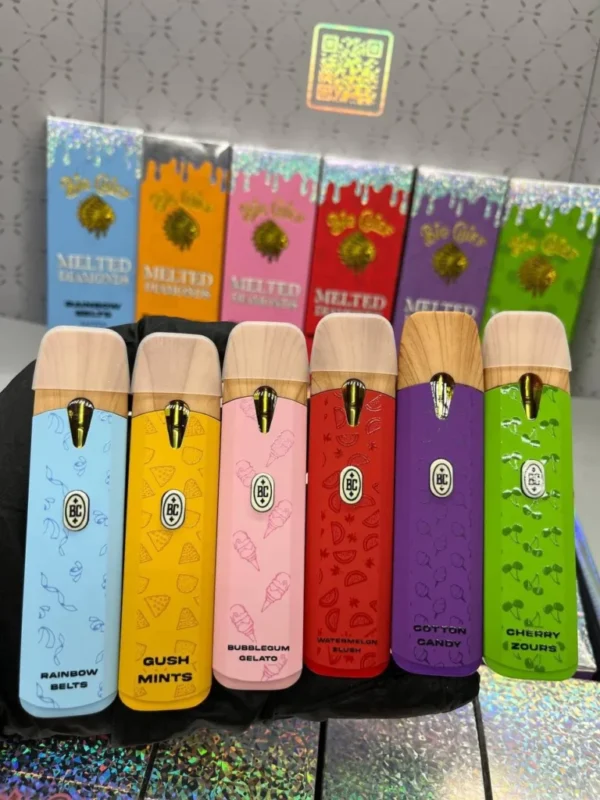 Big Chief 2G Disposable vape pen with 2 grams of premium melted diamonds cannabis extract