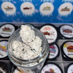 Persy Snowcaps premium weed strain with crystal-covered buds