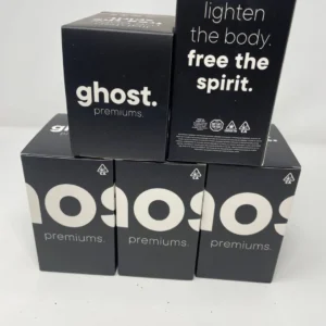 Ghost Disposable vape pen showing mouthpiece and compact design