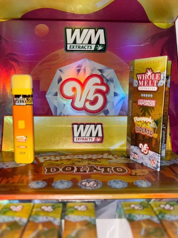 Whole Melt Extracts Disposable Vape V5 – 2g Solventless Live diamonds Pen