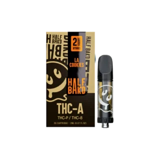 Half Baked THC-A, THC-P, Delta-8 2g Cartridge – Premium Vape Cart for Sale Online