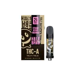 Half Baked THC-A THC-P Delta-8 2g Vape Cartridge – Premium Cannabis Vape for Sale
