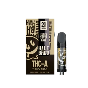 High-potency Half Baked THC-A, THC-P, Delta-8 2g cartridge available now. Perfect for smooth, flavorful vaping. Buy authentic Half Baked vape carts online with fast shipping.