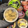 KAWS Moon Rocks cannabis product – premium flower coated in THC oil and kief