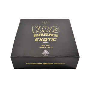 KAWS Moon Rocks – high-THC cannabis infused with concentrate and coated in kief