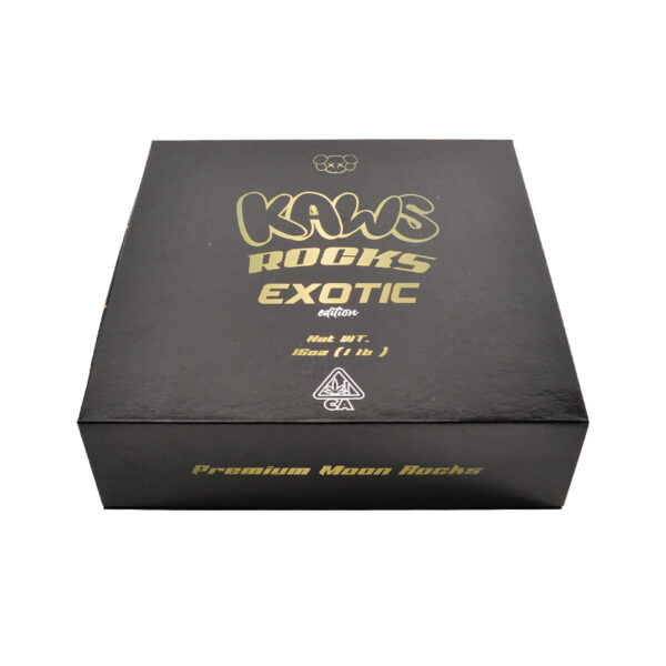 KAWS Moon Rocks – high-THC cannabis infused with concentrate and coated in kief