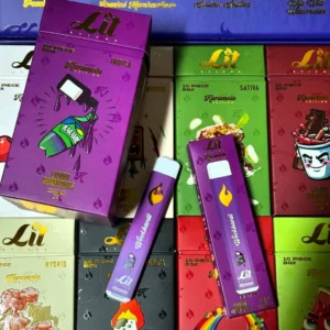 Lit Sticks 2G Disposable THC Vape Cart - Premium Rechargeable Cannabis Vape Pen for Sale