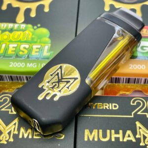 Muha Meds Disposable 2G THC vape pen with sleek design and 2g capacity